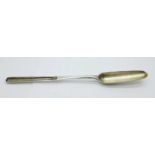 A George III silver marrow scoop, London 1774, Thomas Chawner, 45g