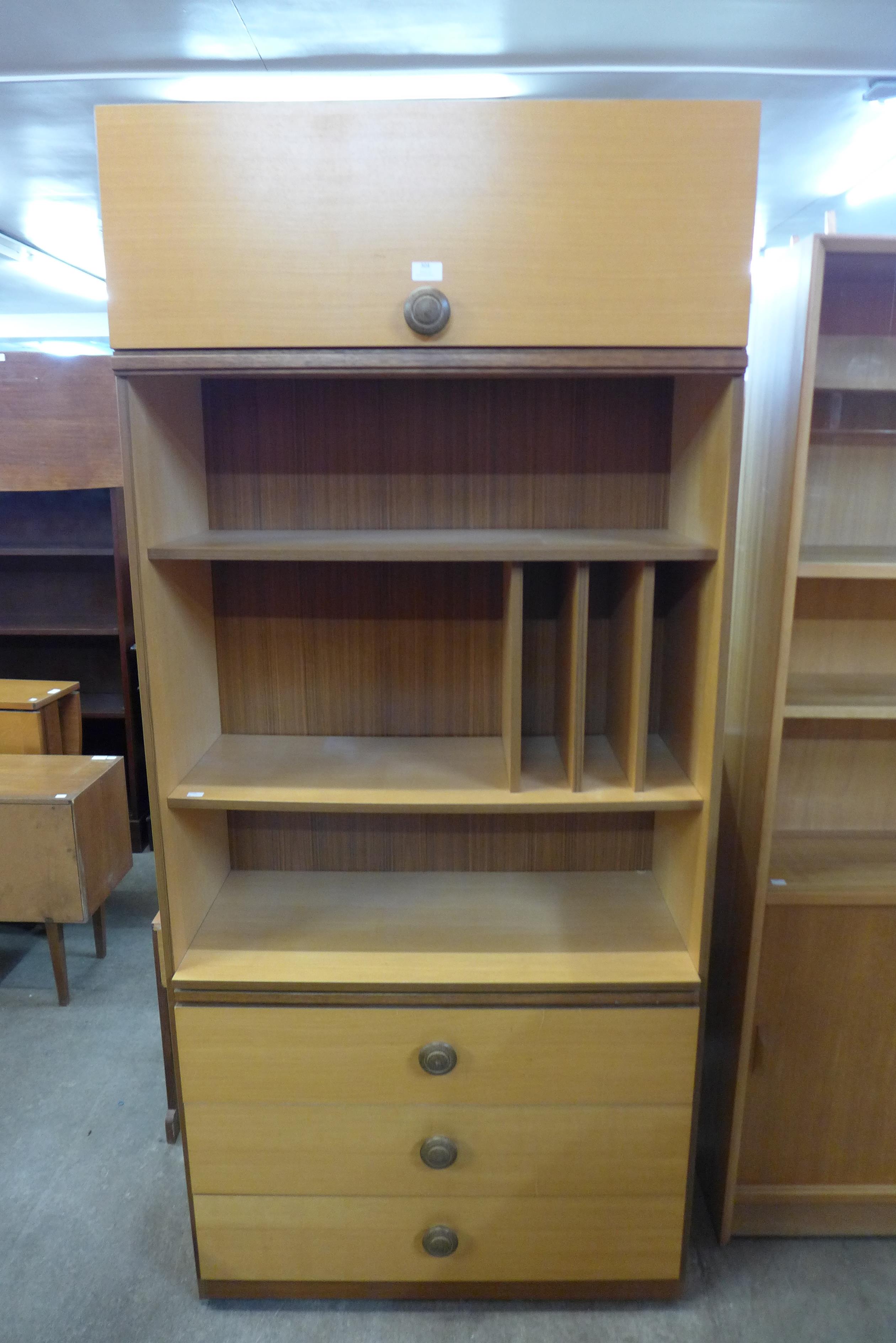 Two teak room dividers