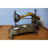 A Victorian Bradbury & Co., Wellington sewing machine