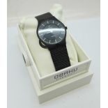 An Obaku Harmony by Ingersoll wristwatch, boxed