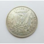 An America Morgan dollar, 1878, San Francisco mint