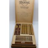 A box of twelve cigars, Balmoral Dominican Selection Collection 12