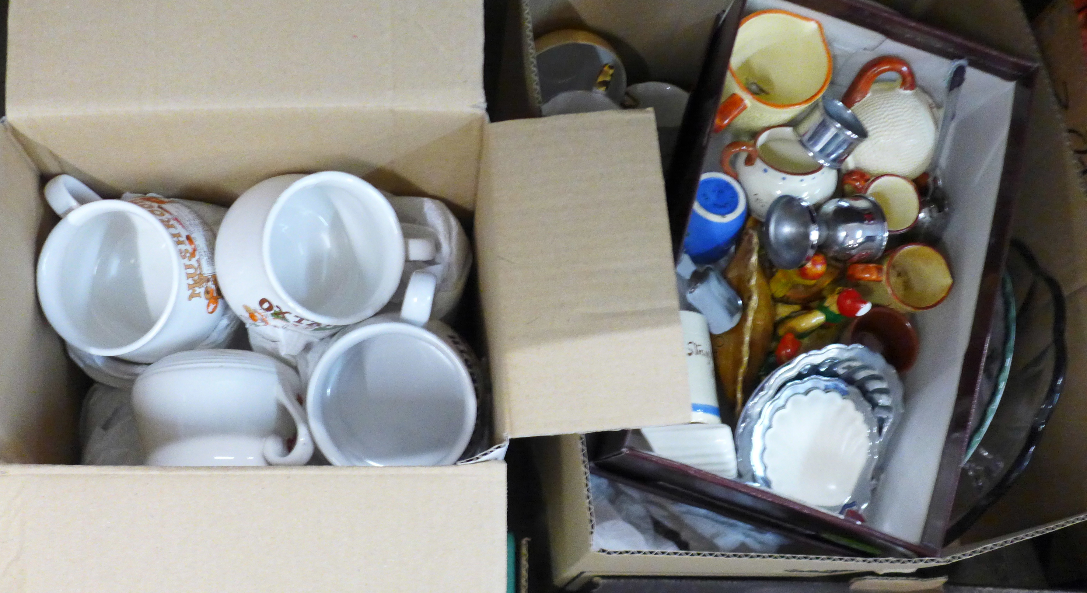 A large collection of china, glass, kitchenware and household items (9 boxes) **PLEASE NOTE THIS LOT - Image 2 of 8