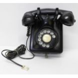 A wall mounted Bell telephone, Belgium MFG Company