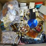 Costume jewellery, etc.