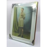 An early 20th Century photographic mirror, soldier