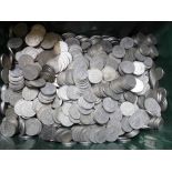 A collection of coins, 10.8kg