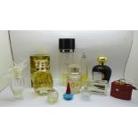 Perfumes; Fendi, Oscar de la Renta, Opium, Nina Ricci, Si, Hugo XX, Dissey, Valentin Yudashkin and