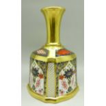 A Royal Crown Derby 1128 pattern bell