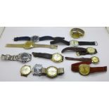 Mechanical wristwatches