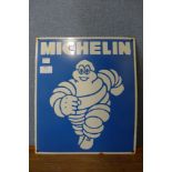 A Michelin enamelled sign