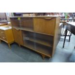 A Sutcliffe of Todmorden teak bookcase