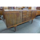 A teak sideboard