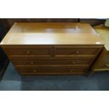 A G-Plan teak chest of drawers