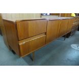 A teak sideboard