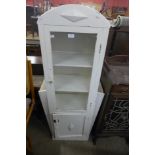 A painted Art Deco cabinet