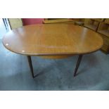 A G-Plan Fresco teak extending dining table