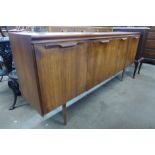 A teak sideboard