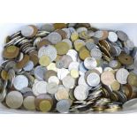 A collection of foreign coins, 7.30kg