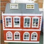 A Sylvanian Families mansion with contents (furniture)