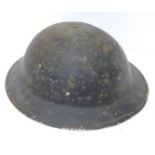 A British WWII helmet