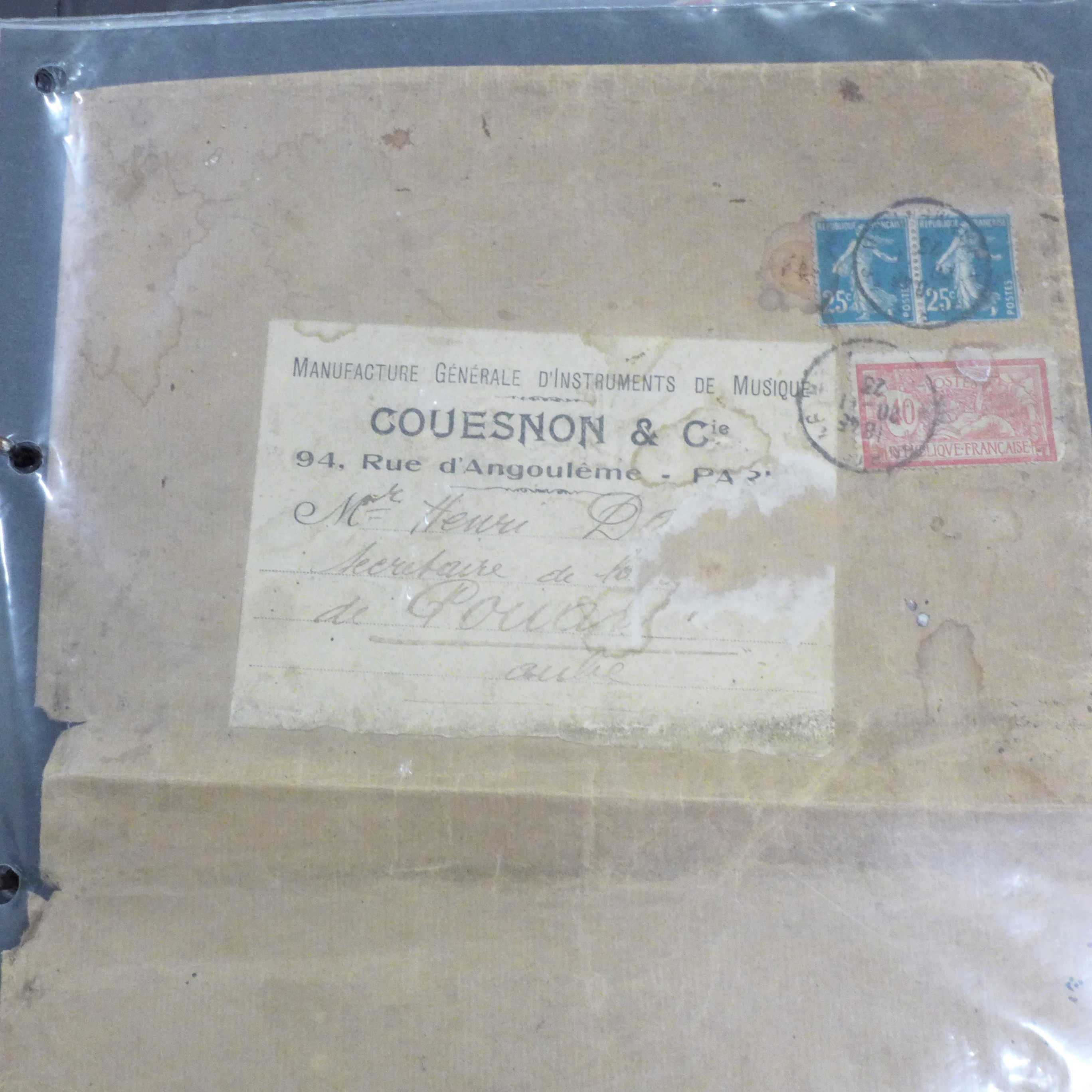 Stamps; French postal history, pre stamp onwards (43 items) - Image 6 of 9