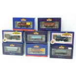 Eight Bachmann Branch Line 00 gauge model rail wagons, boxed