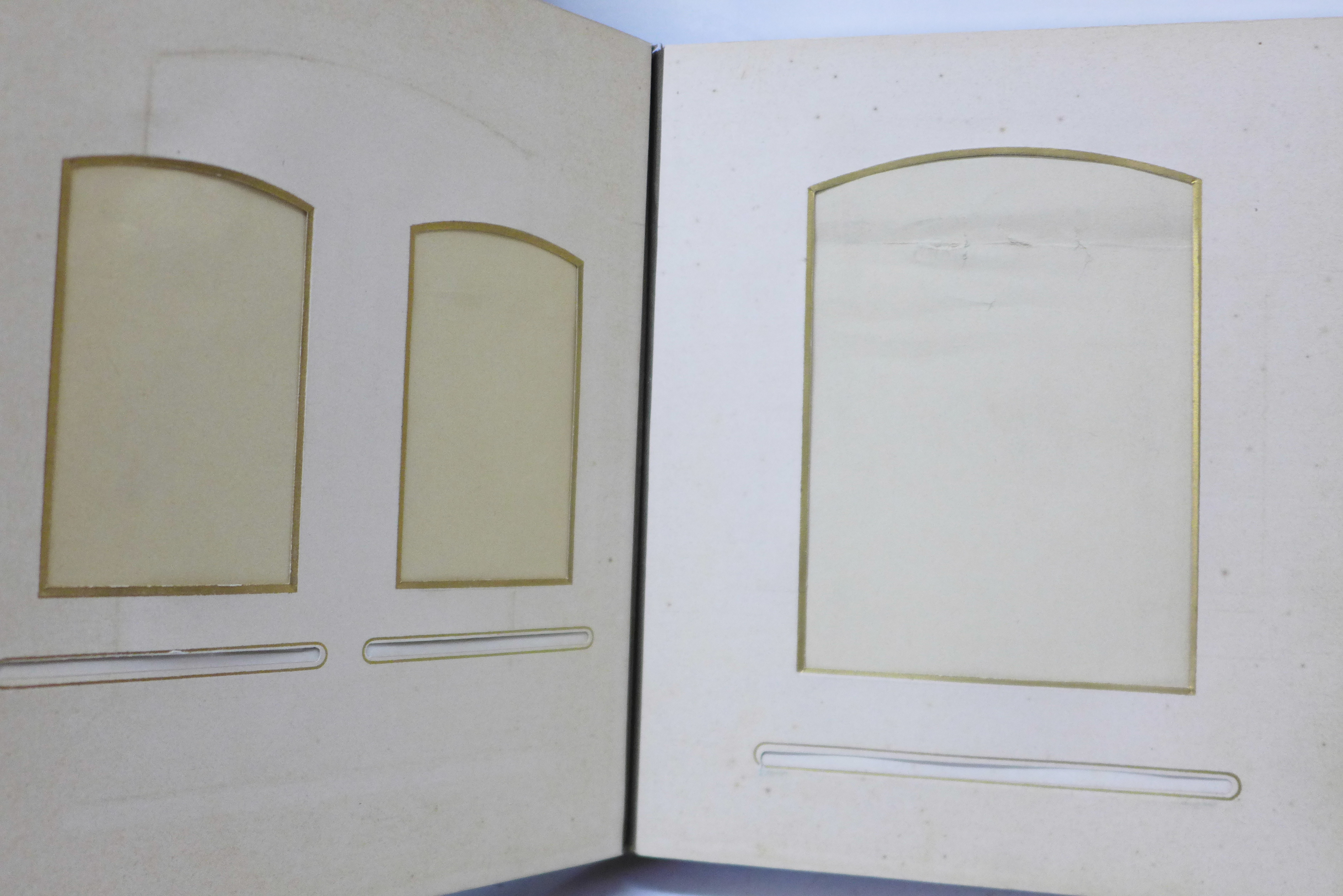 Four Victorian CDV and cabinet card albums (empty) - Image 6 of 10