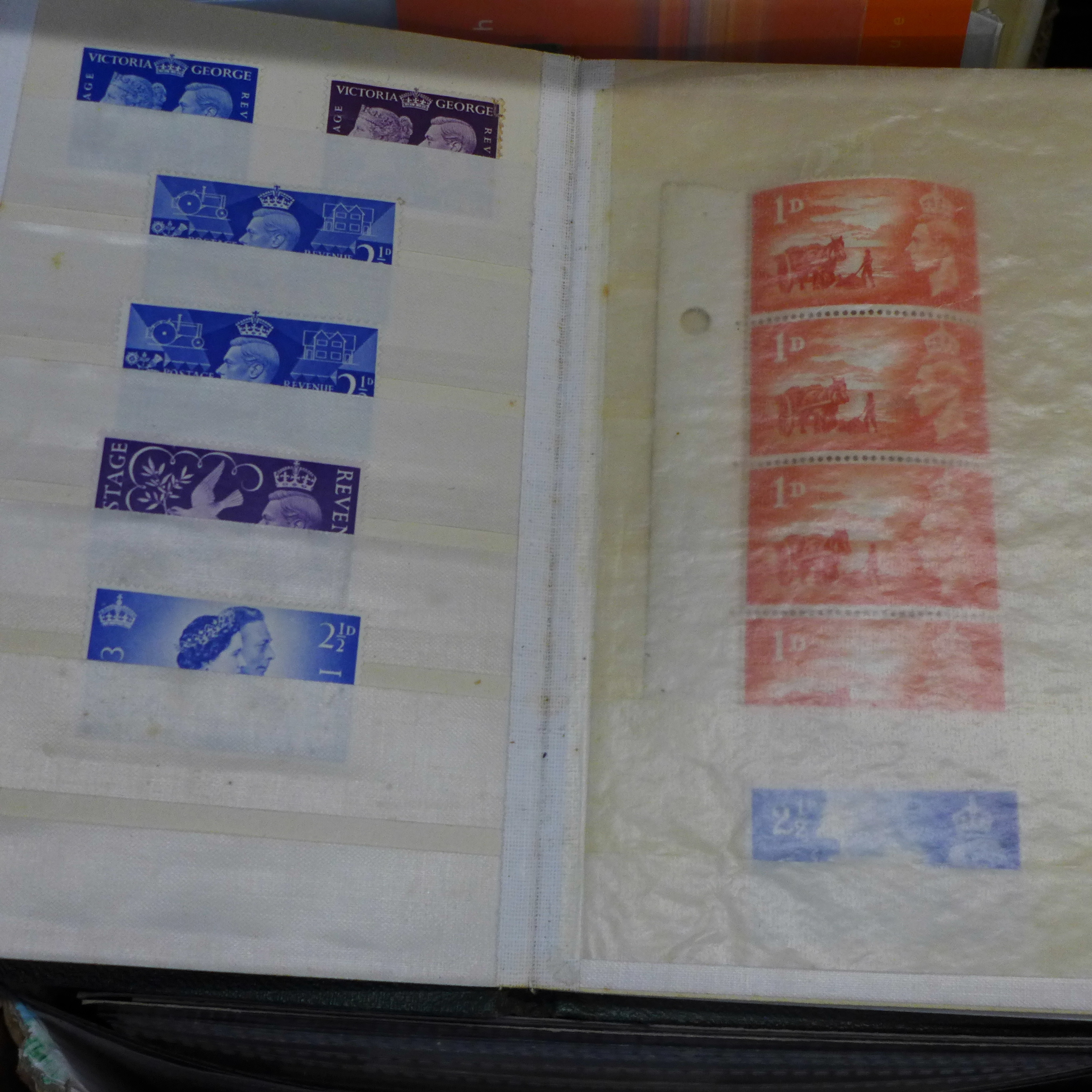 Stamps; a box of stamps, covers, catalogues, etc. - Image 6 of 9