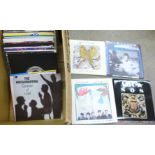 Over 70 1980's 7" vinyl singles, new wave and pop including ABC, Haircut One Hundred, Dexy's,