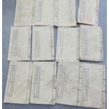 A collection of twelve early 20th Century Japanese medical booklets