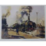 A signed Terence Cuneo limited edition print, La Fleche D'Or, unframed