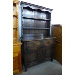 An 18th Century style oak dresser