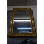 A French style gilt framed mirror