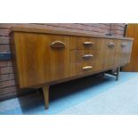 A teak sideboard