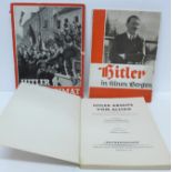 Three 1930's German books relating to Adolf Hitler and the Third Reich