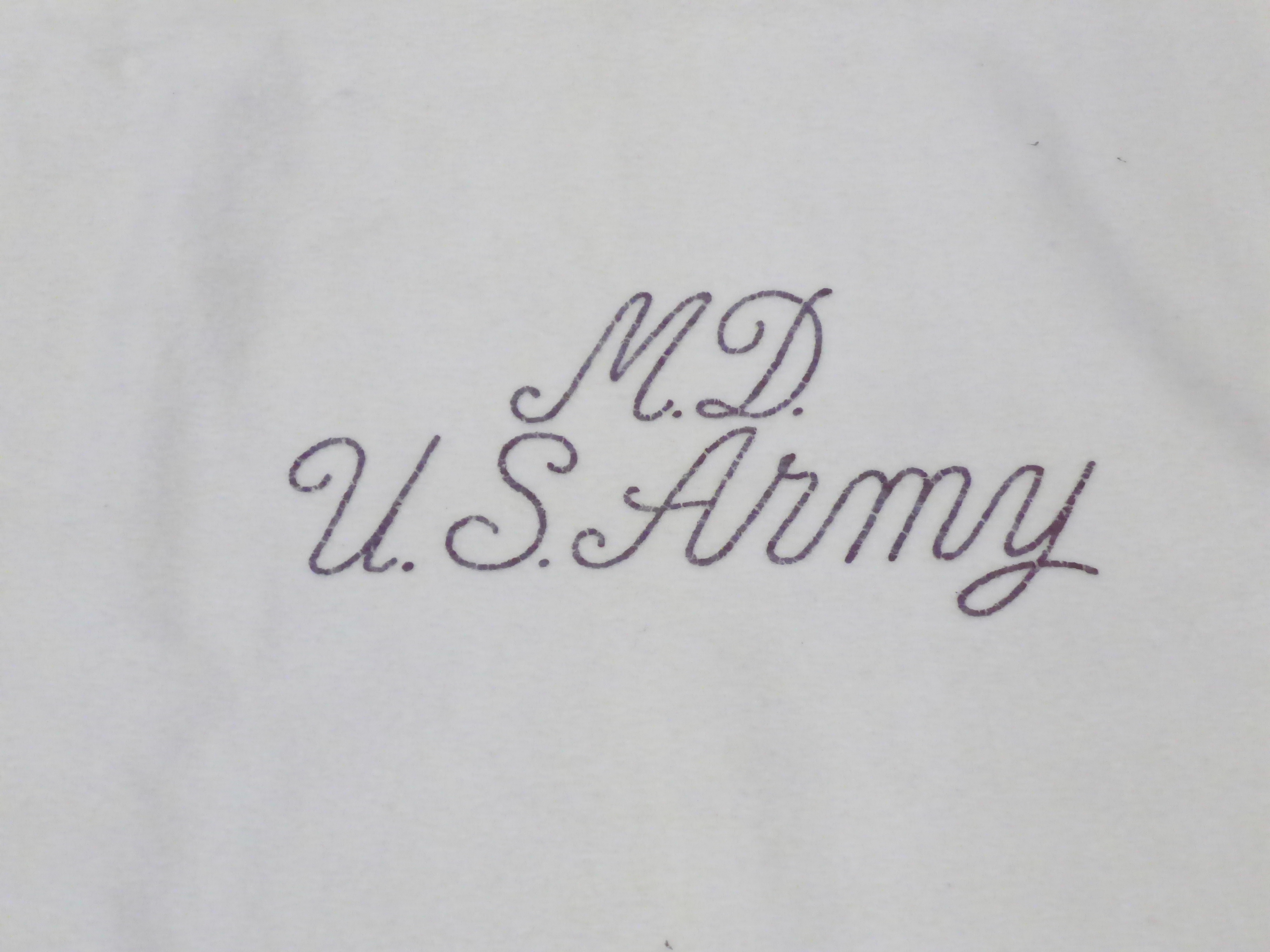 A U.S. Army Medical Department blanket, marked 1944 - Image 2 of 5