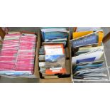Three boxes of ordnance survey maps and UK visitor attractions **PLEASE NOTE THIS LOT IS NOT