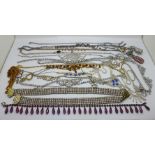 Vintage diamante and paste jewellery
