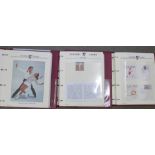 The Olympic Masterfile; three albums of Olympic stamps and covers