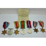 WWII medals