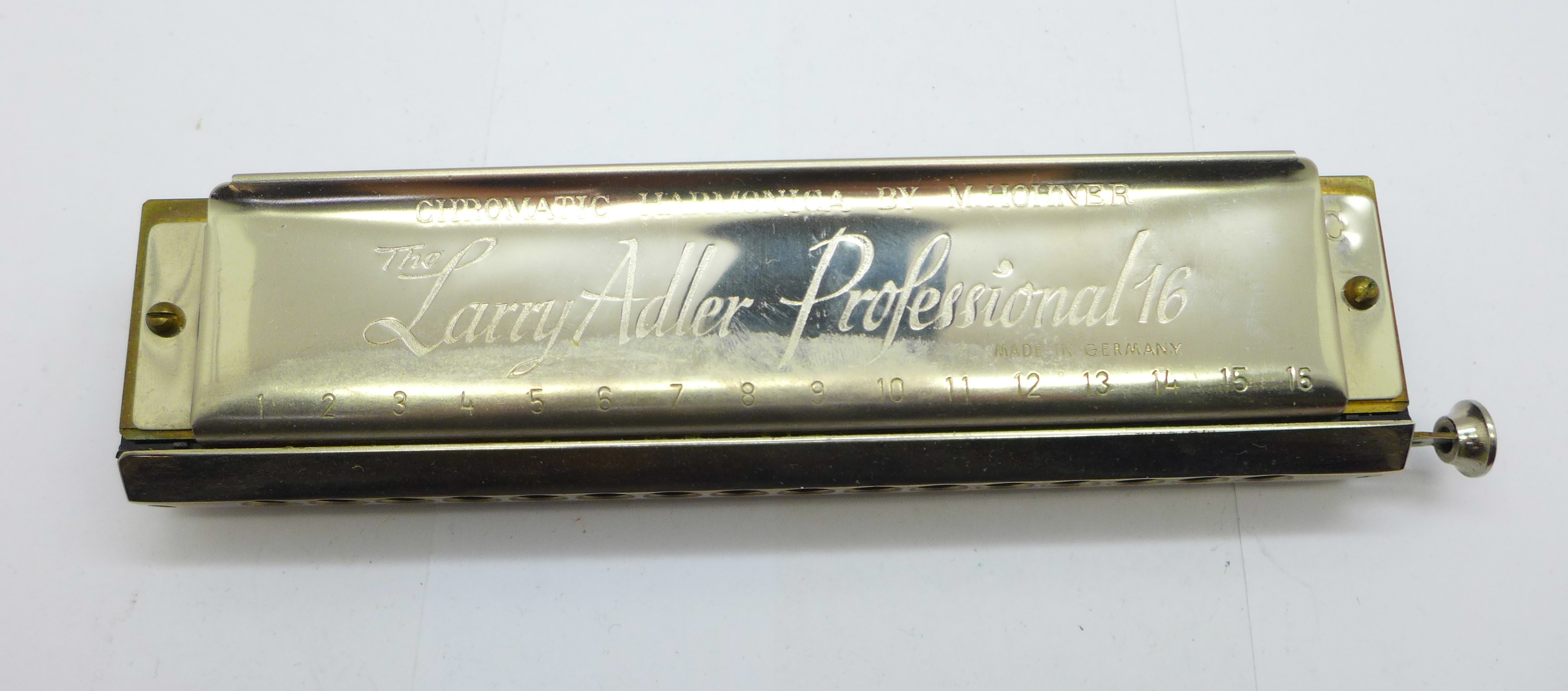 Two Hohner The Larry Adler Professional 16 chromatic harmonicas, boxed - Image 4 of 6
