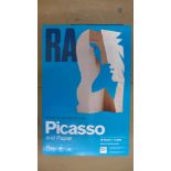 Picasso and Paper, original Royal Academy of Arts exhibition poster