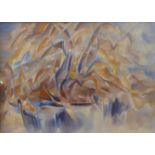 Peter Humphrey (1913-2001), abstract, mixed media, 55 x 75cms, framed