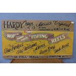 A painted Hardy Bros. sign