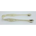 A pair of George III silver sugar bows, London 1791, Peter & Ann Bateman, 28g