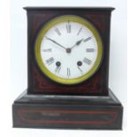 A 19th Century French Egyptian Revival Belge noir mantel clock