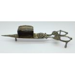 A pair of Victorian candle snuffers