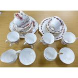 Two Paragon tea sets, Elegance and Majestic, both six setting, both marked to the base 'By