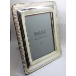 A 925 sterling silver photograph frame